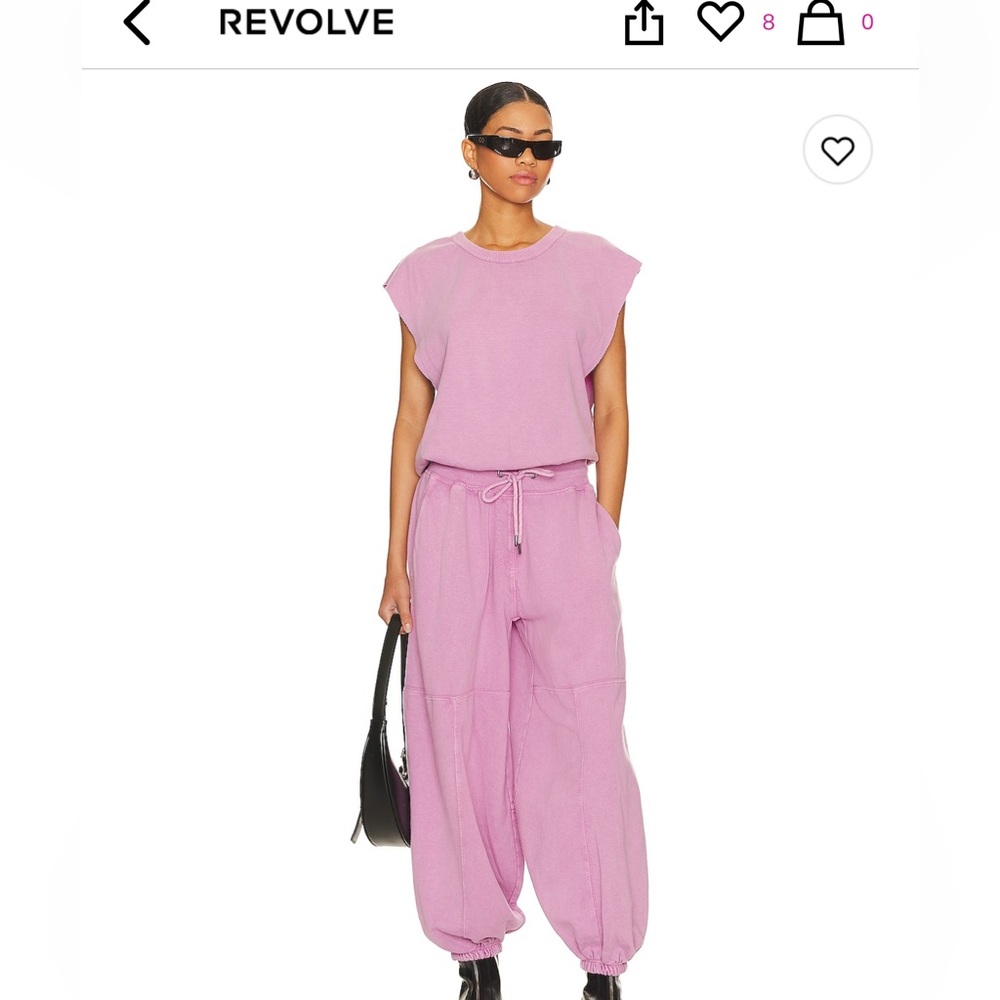 Free People Movement Throw and Go Onesie in Cherry Blossom